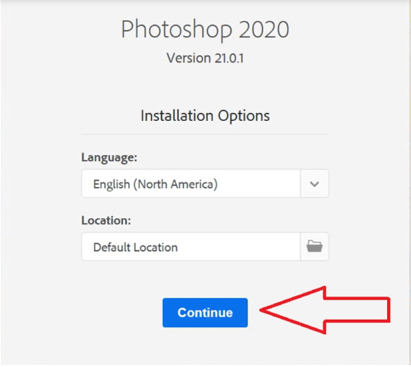 Cài đặt Adobe Photoshop 2020